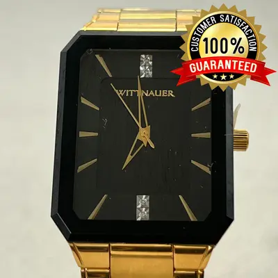 Wittnauer Men's Quartz Watch WN3092, 49mm Gold-Tone Stainless - Thumbnail 3